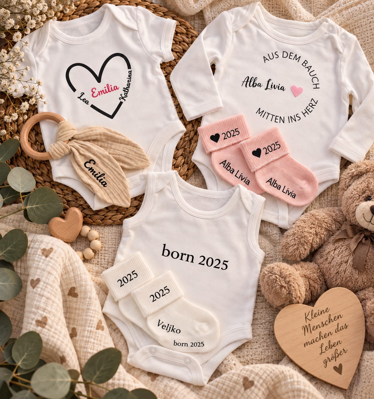 Babybody, Söckchen & Greifling