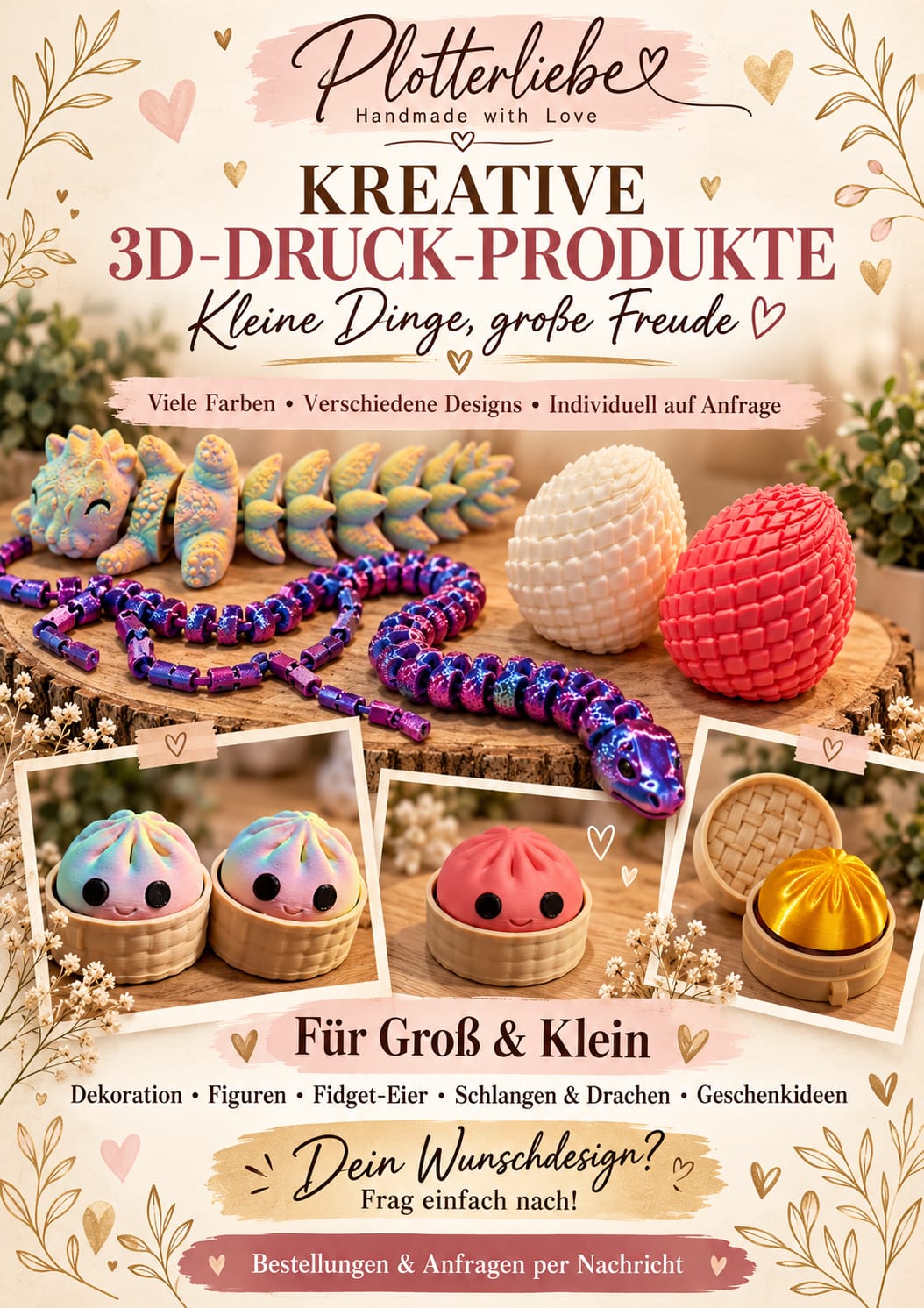Drachen, Fidget-Eier & mehr