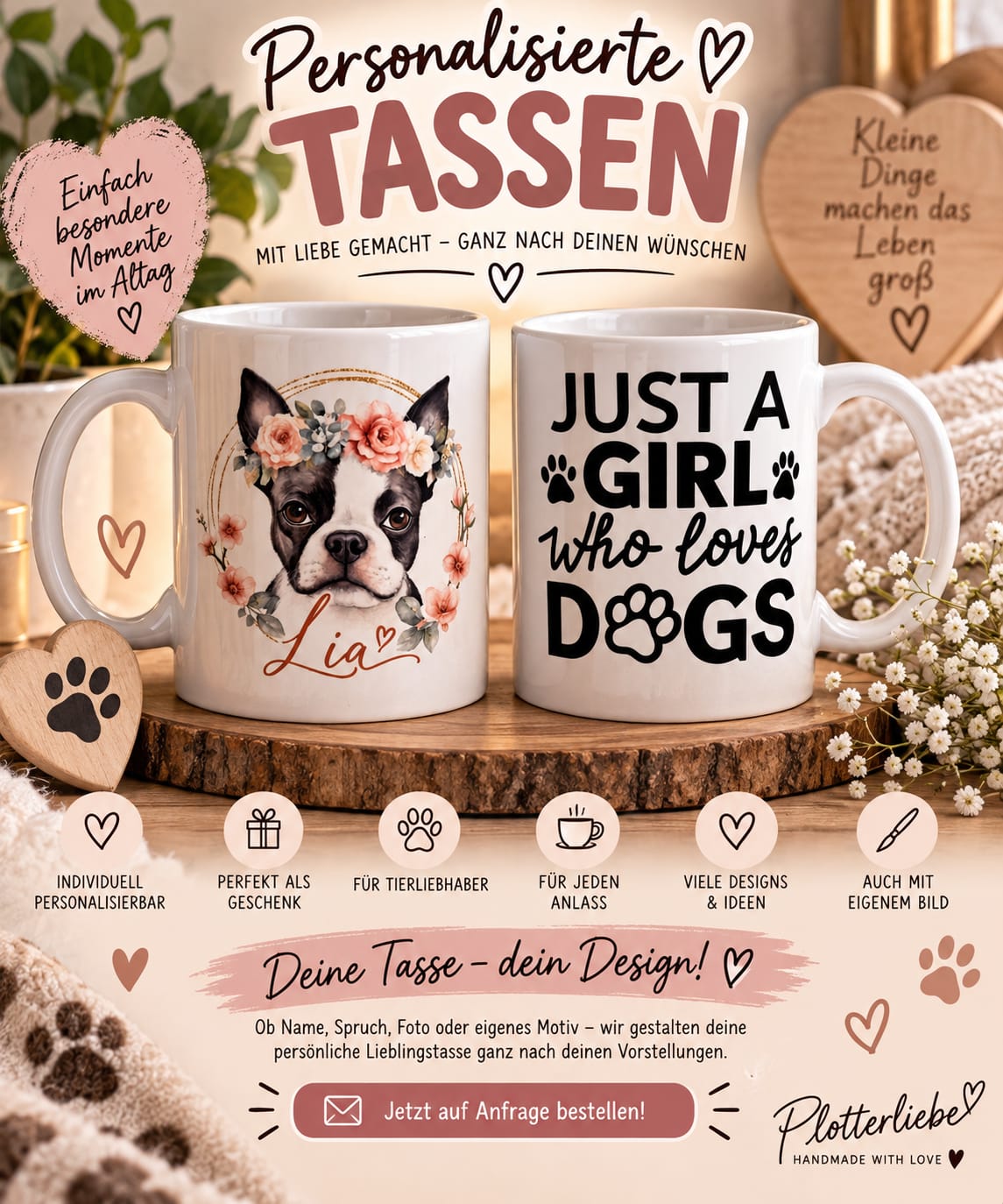 Tassen für Tierliebhaber