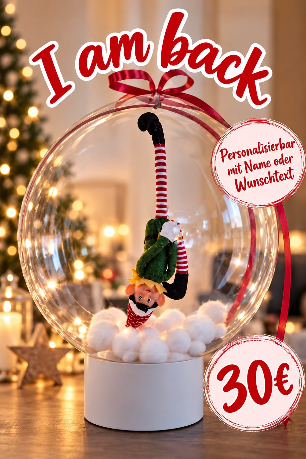 Elf in der Kugel – „I am back“